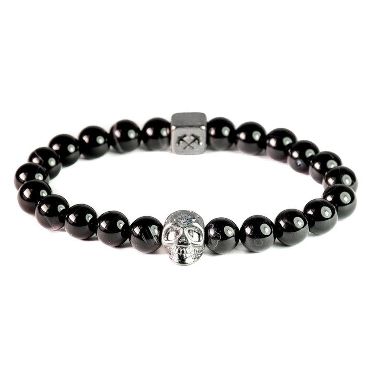 Brazalete Silver Skull